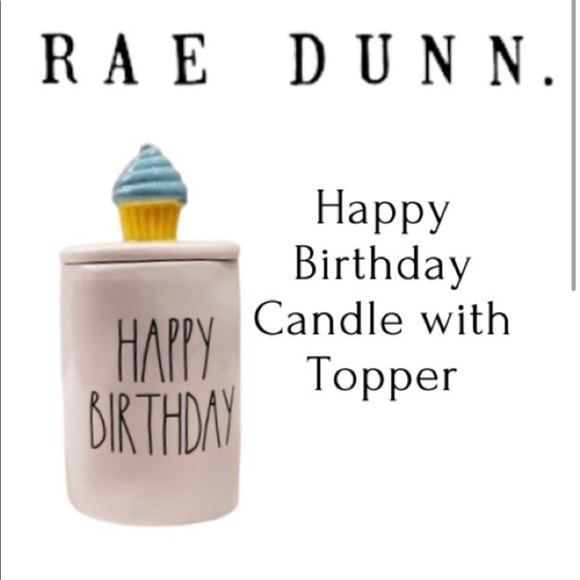 🎉HOST PICK🎉 Rare Rae Dunn birthday candle - Picture 5 of 5